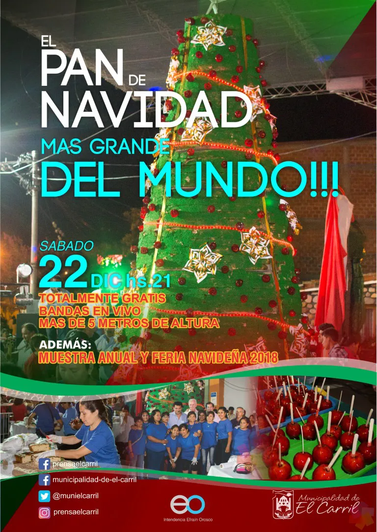 pan de navidad el carril