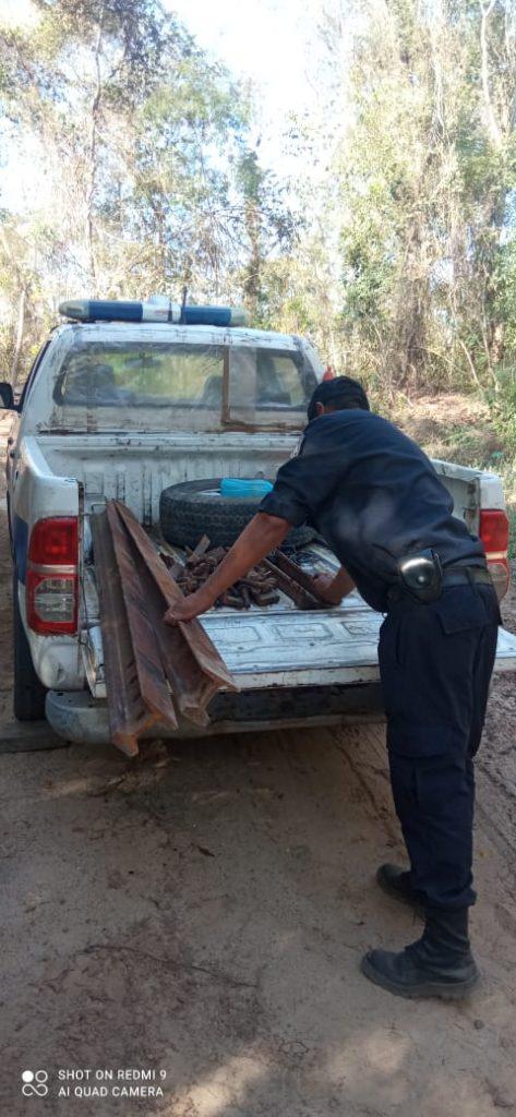 Robo rieles Aguaray 04