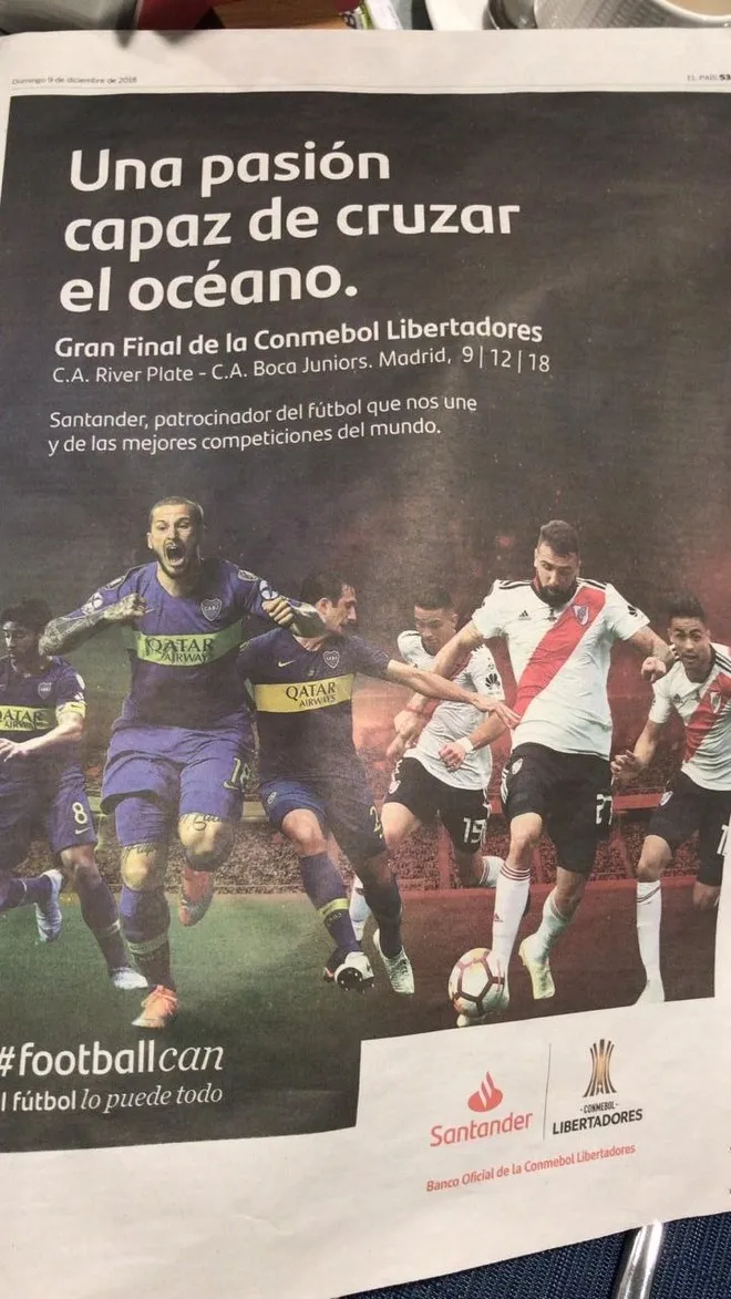 Medios River Boca pasion