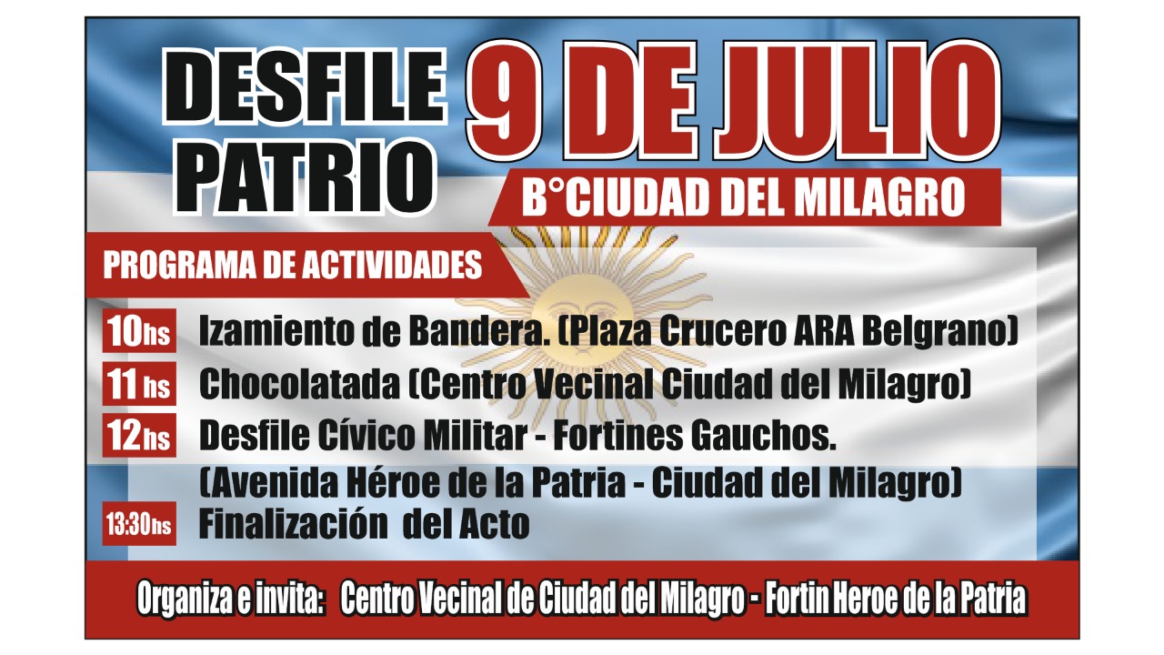 9 de julio ciudad del milagro 9 de julio ciudad del milagro