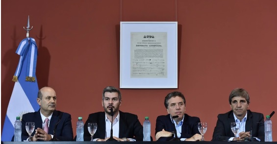 reunion de Macri con sus ministros