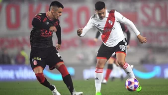 River le ganó 2-0 a Barracas Central y se acerca en la tabla