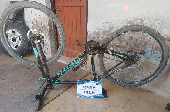 bici robada detenido