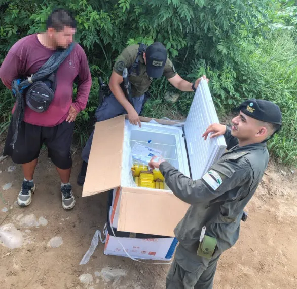 GENDARMERÍACOCAÍNAENFREEZER