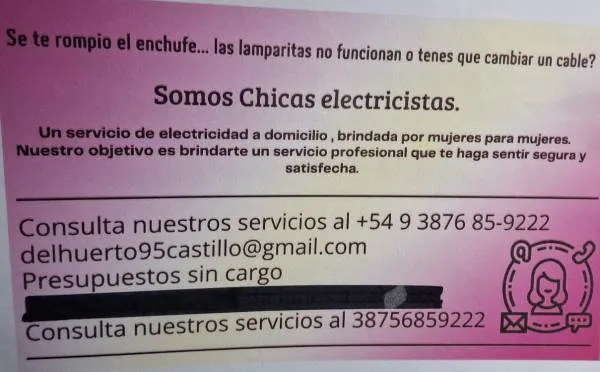 electrisistas mujeres