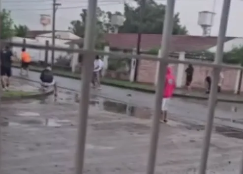 Grupos antagónicos en Barrio Santa Cecilia