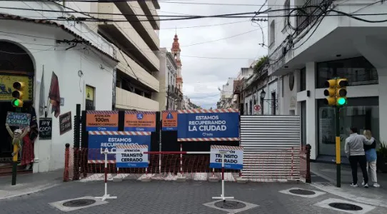 obras en calle dean funes