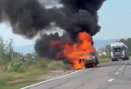 incendio auto