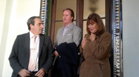 Reunión de la mamá de María Cash con el juez Medina