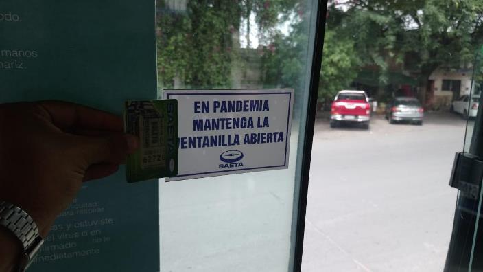 saeta ventanillas abiertas