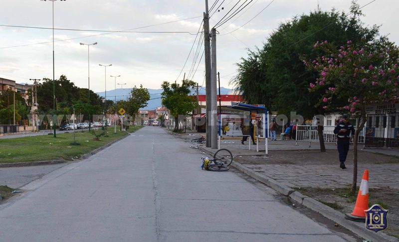 accidente en Avenida Libano