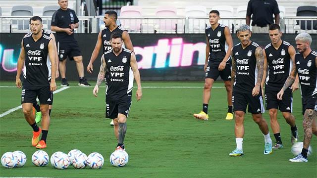 La Selección Argentina enfrenta a Honduras en un amistoso rumbo al Mundial