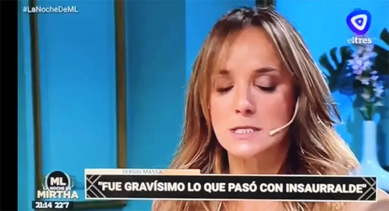 Malena Galmarini Le Dijo Hija De P A La Periodista Oliván Por