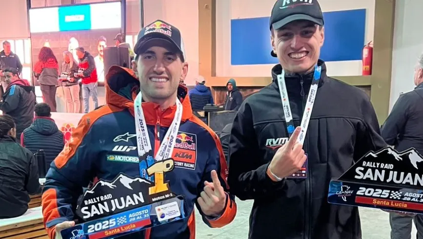 Benavides y Frezze - Rally Raid San Juan