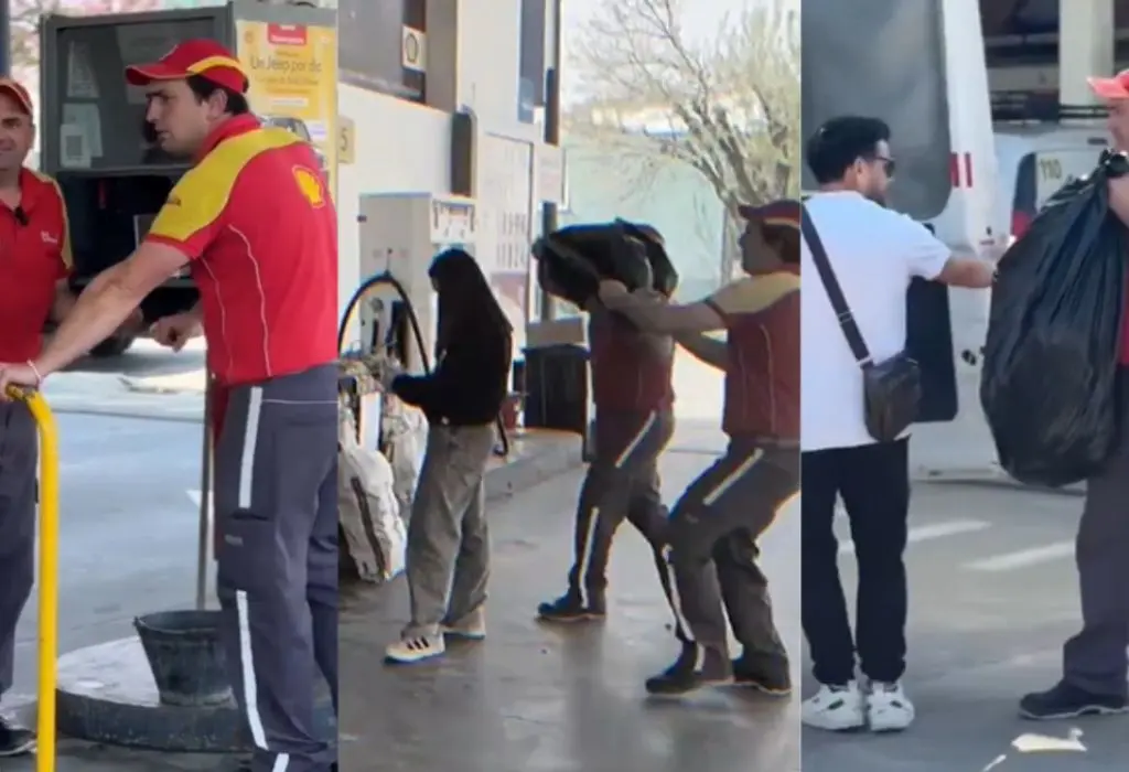 estación de servicio