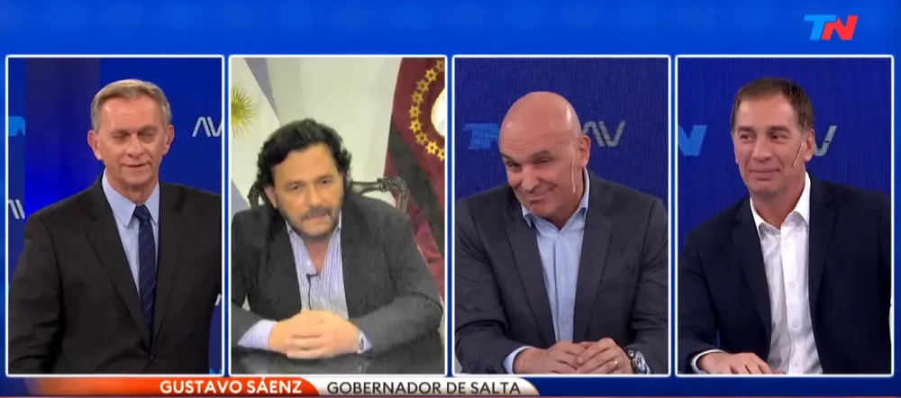 Gustavo Sáenz se peleó con Espert