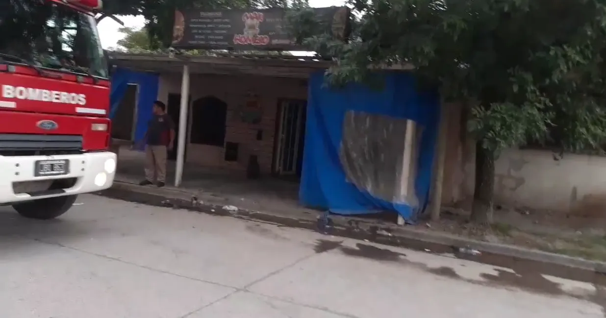 incendio barrio La Fama 2