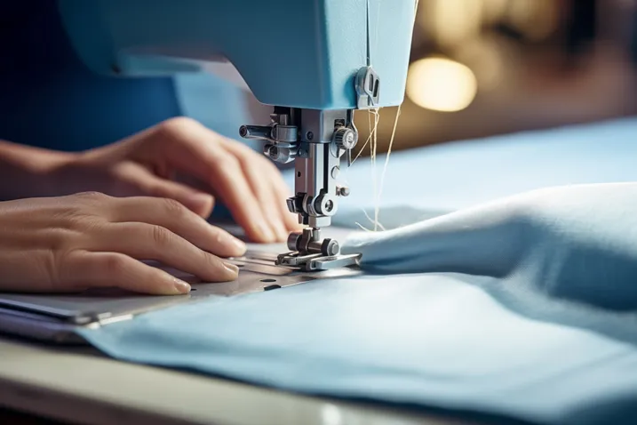 closeup-woman-working-sewing-machine