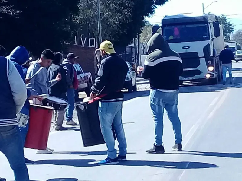 Protesta contra empresa Campo Santo