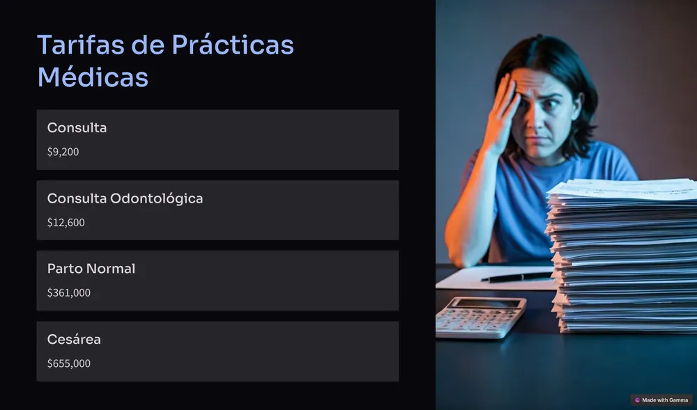 4_Tarifas de Prácticas Médicas