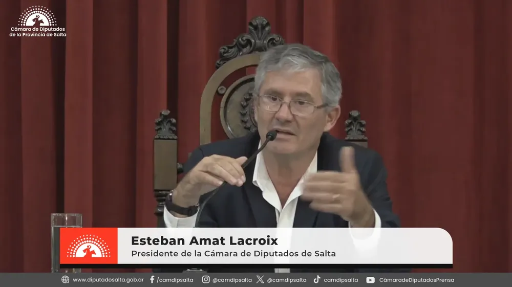 esteban amat diputados cámara presidente