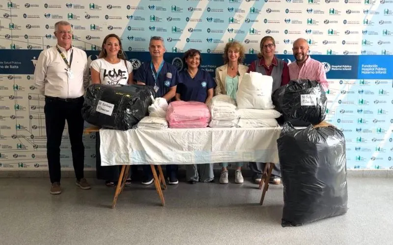 ropa de cama hospital