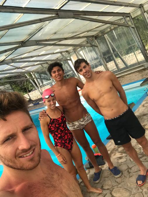 triatlonistas en Cachi