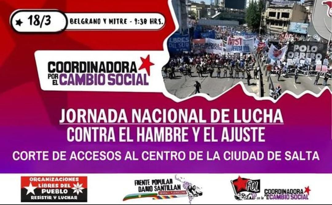 convocatoria manifestación