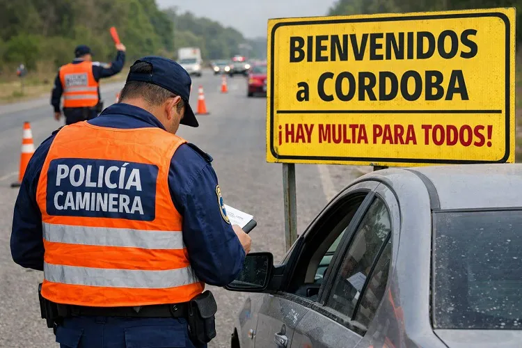 policia caminera cordoba multas