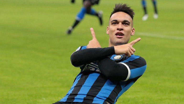 Lautaro Martínez, la llave al gol de Inter en la temporada