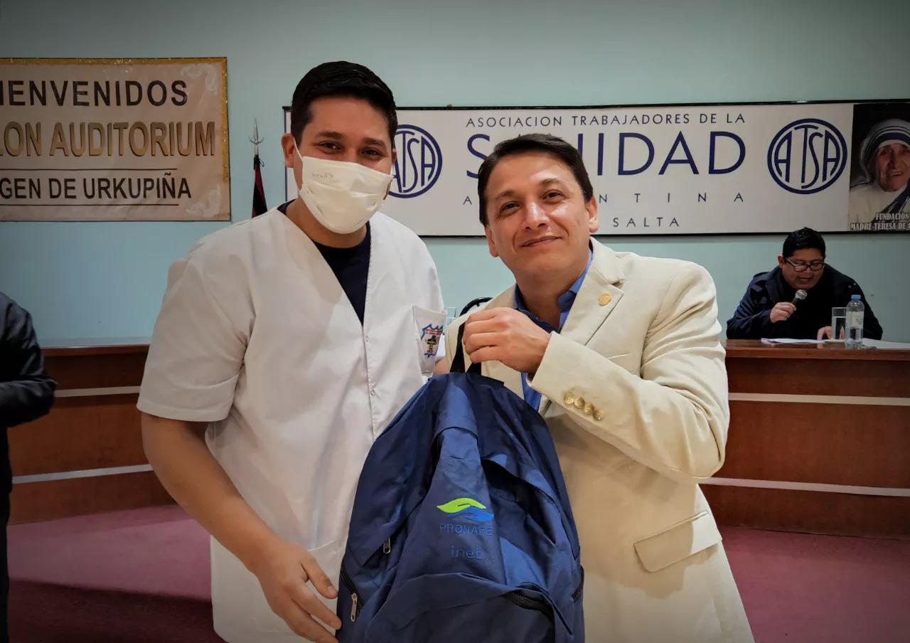 Entrega mochilas ATSA