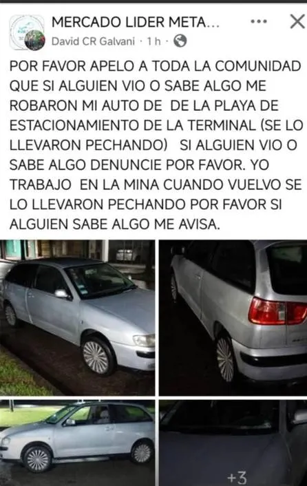 Publicación auto metán