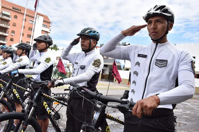goldenbike policias bicicletas