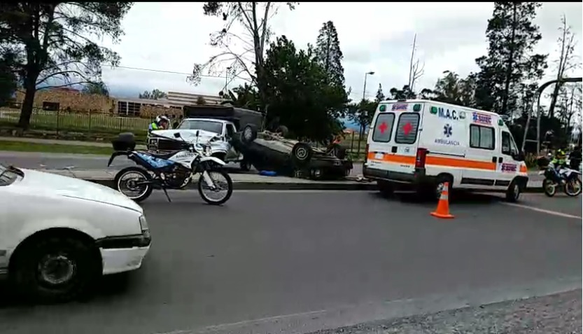 Accidentes viales  el fin de semana se registraron mas de 120 en su mayoría motos