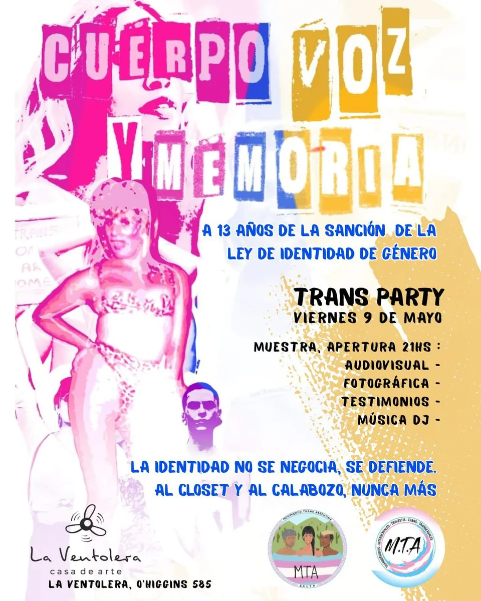 evento de identidad de género