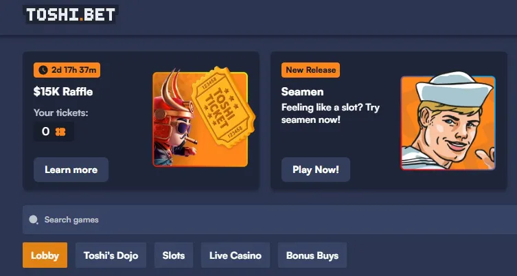 toshi bet