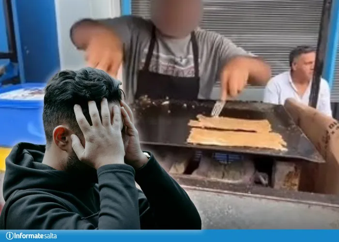 Sandwich de milanesa polémica