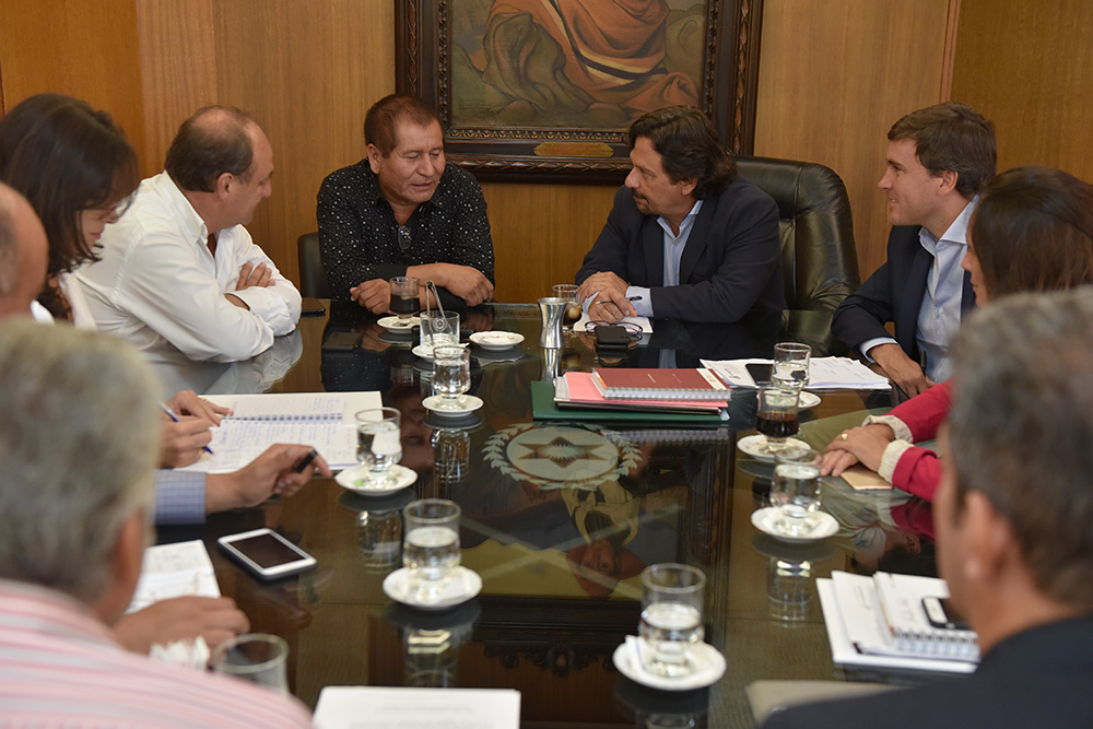 Reunión Sáenz con Nerón