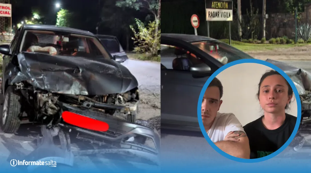 Accidente Vaqueros - Ludmila y Luis