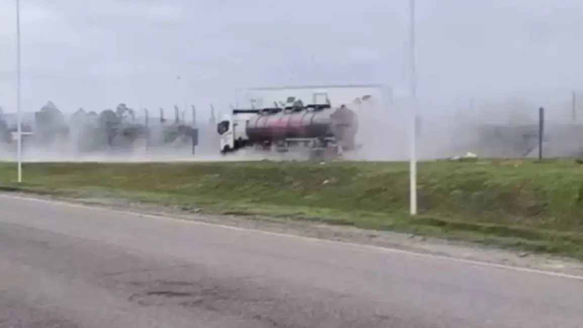 rosario de la frontera camión