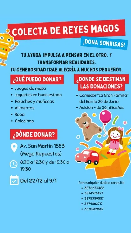 Colecta de Reyes Magos