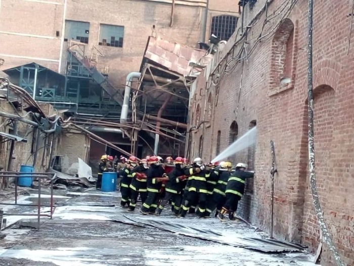 incendio ingenio esperanza bomberos
