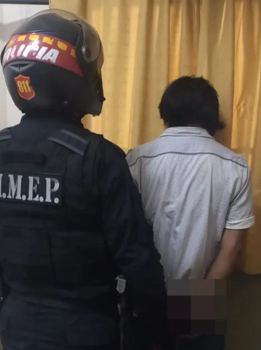 Ladrón detenido Grand Bourg 01