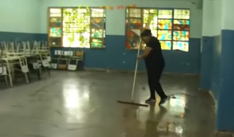 Inundacion escuela