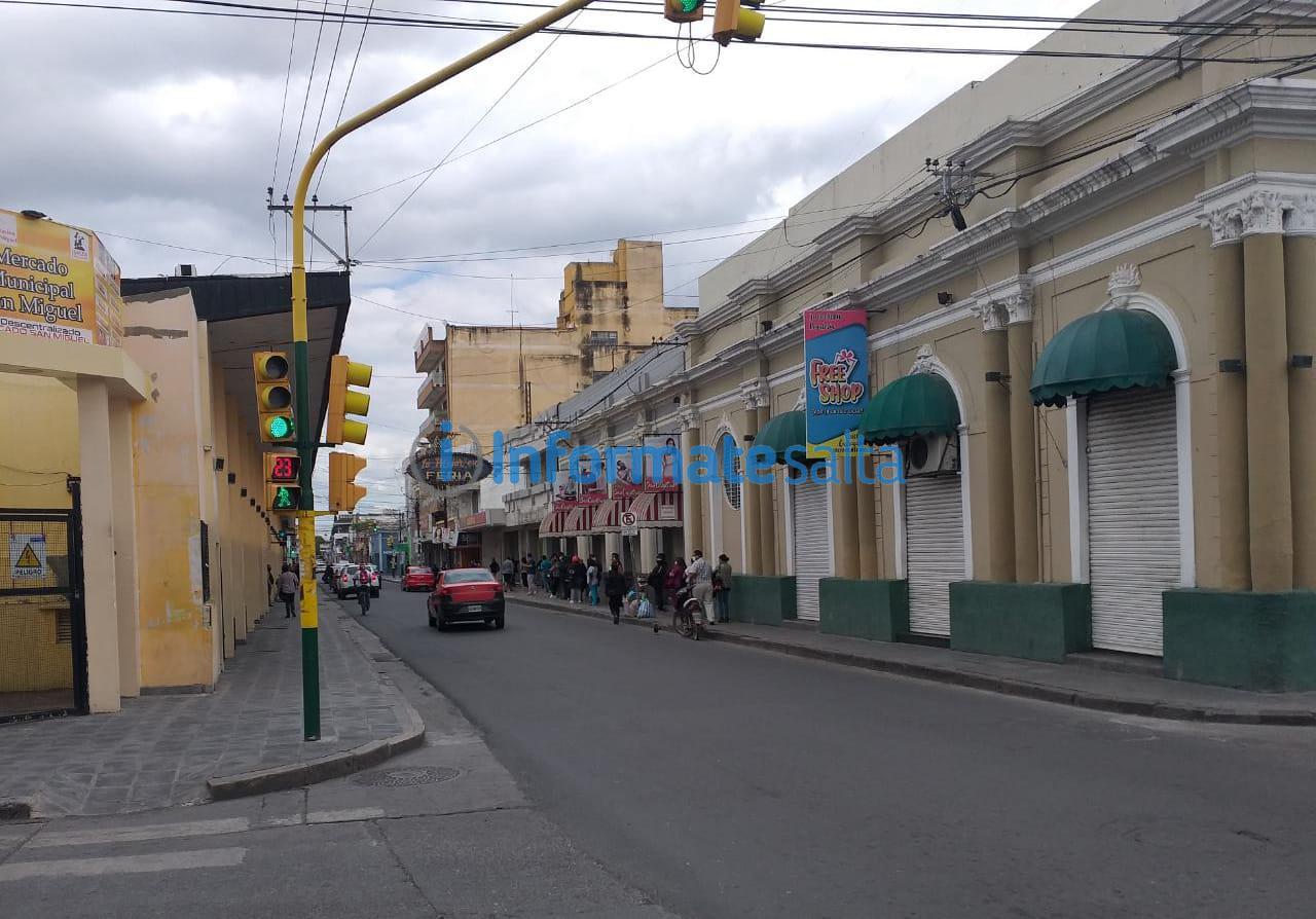 centro ciudad cerrado comercios cuarentena
