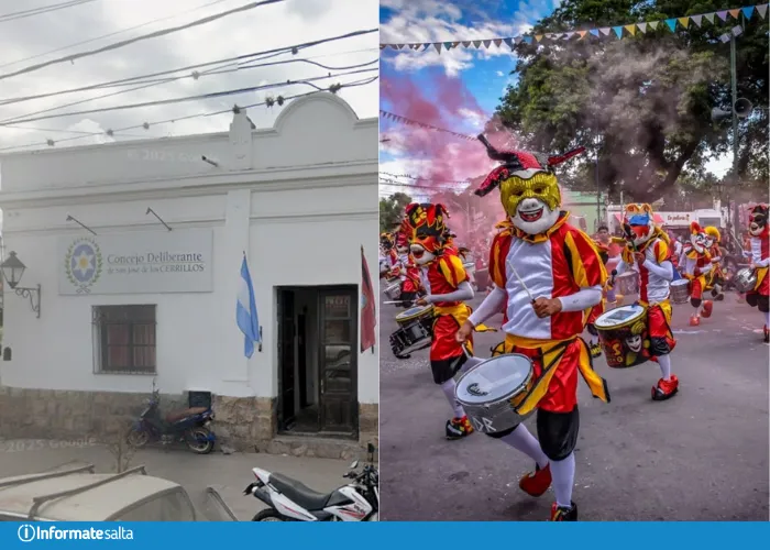 Cerrillos Corso de flores concejo Deliberante