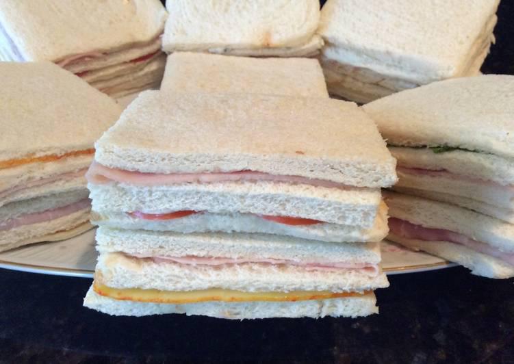 Navidad y Año Nuevo Cómo preparar los mejores sándwiches de miga caseros