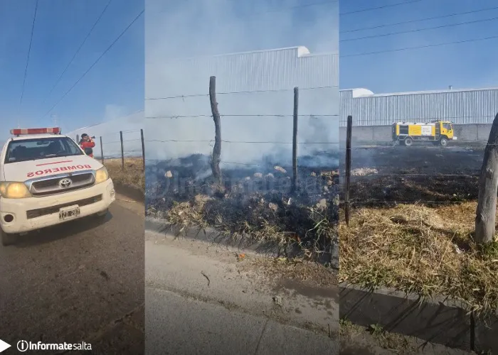incendio de pastizales