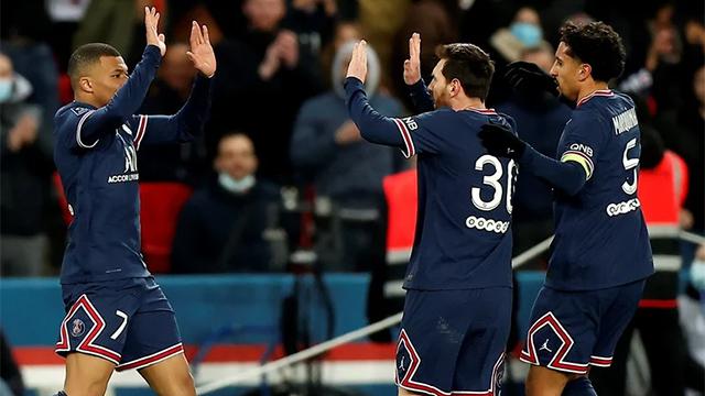 Messi brilló en la victoria de PSG: las dos asistencias geniales que le dio a Mbappé