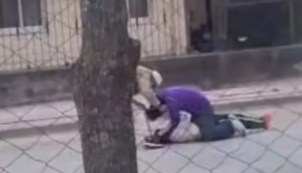 golpiza en campo quijano